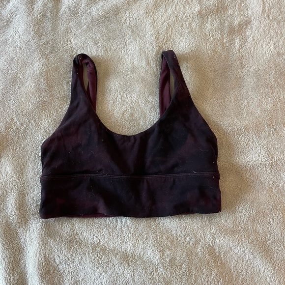 Lululemon Align Sports Bra Size 6 - maroon - Picture 1 of 2